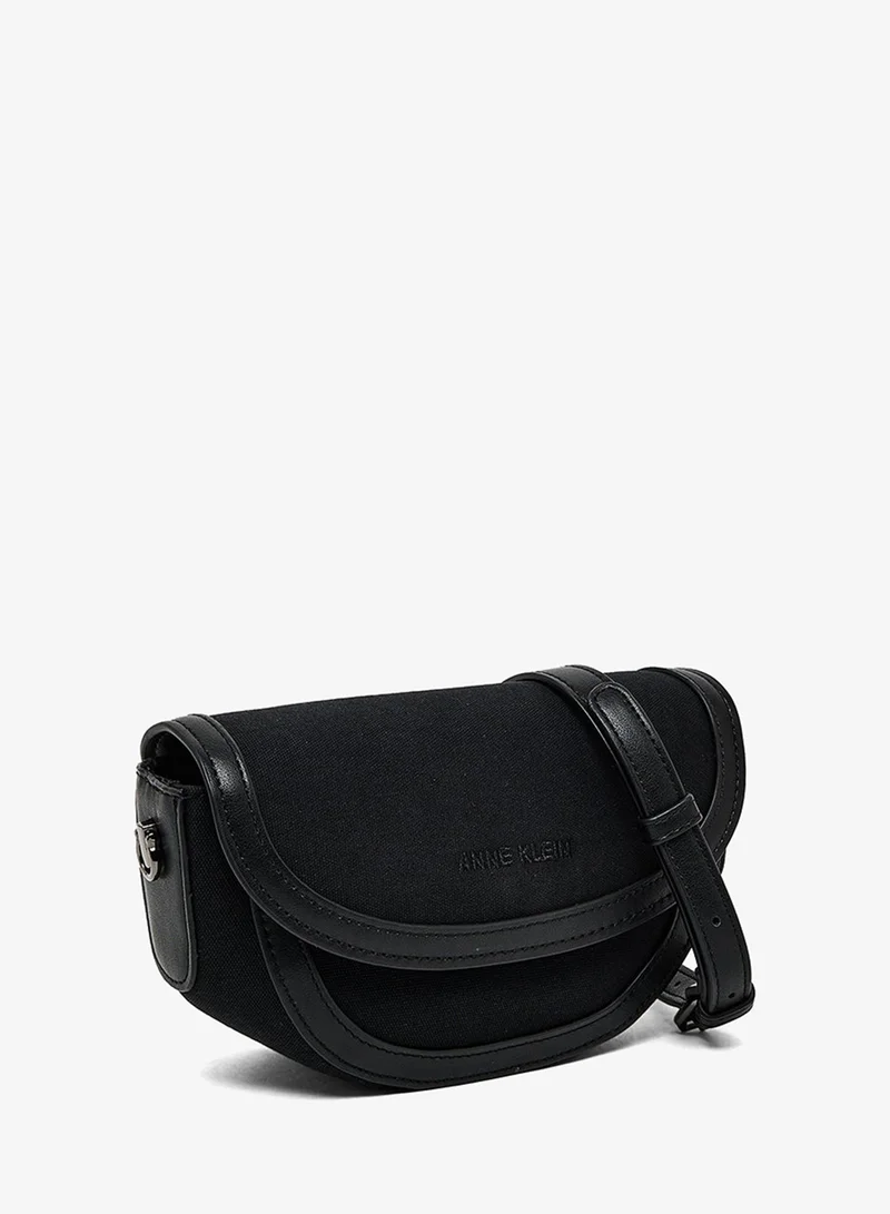 Anne Klein  Anne Klein Contrast Trim Flap Crossbody Bag for Women | Best Price UAE