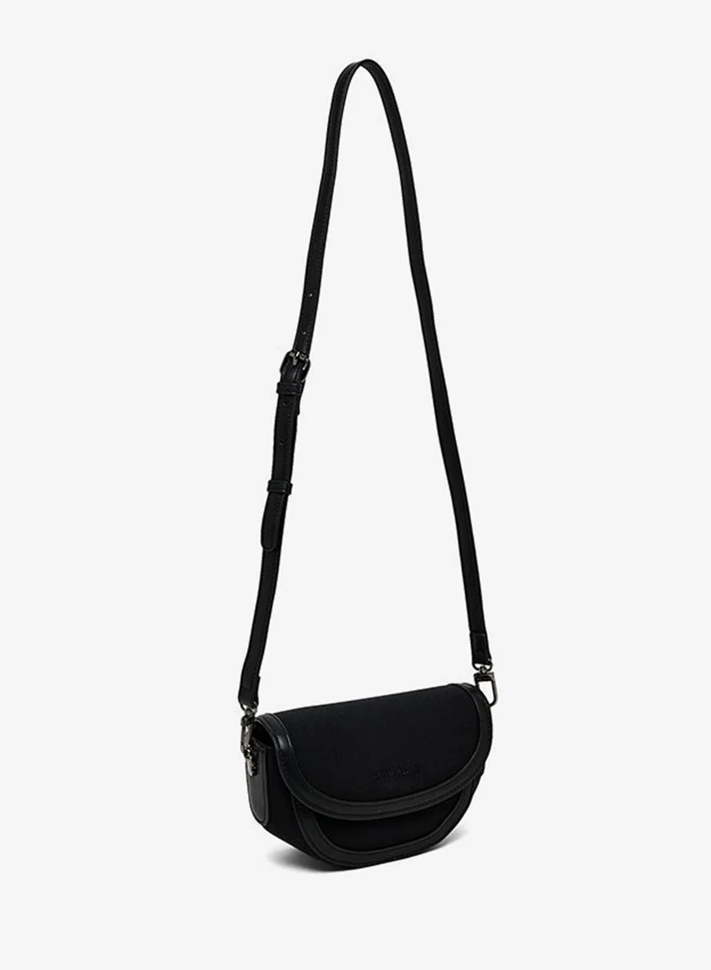 Anne Klein  Anne Klein Contrast Trim Flap Crossbody Bag for Women | Best Price UAE