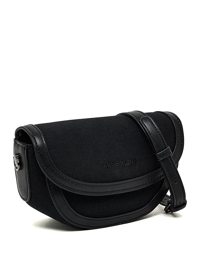Anne Klein  Contrast Trim Flap Crossbody Bag for Women | Best Price UAE