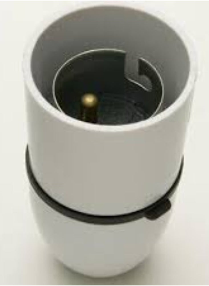 KNP KNP B22 Hanging Bulb Holder Pack of 1 is designed for securely mounting B22 (bayonet cap) bulbs, ideal for creating stylish hanging light fixtures in various settings.  - Image 3