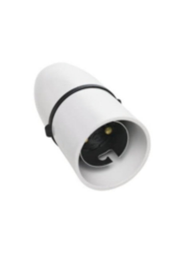 KNP KNP B22 Hanging Bulb Holder Pack of 1 is designed for securely mounting B22 (bayonet cap) bulbs, ideal for creating stylish hanging light fixtures in various settings.  - Image 1