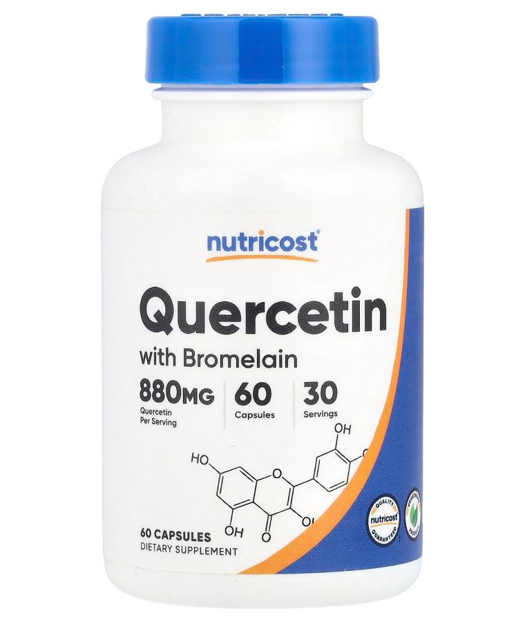 Quercetin with Bromelain 60 Capsules