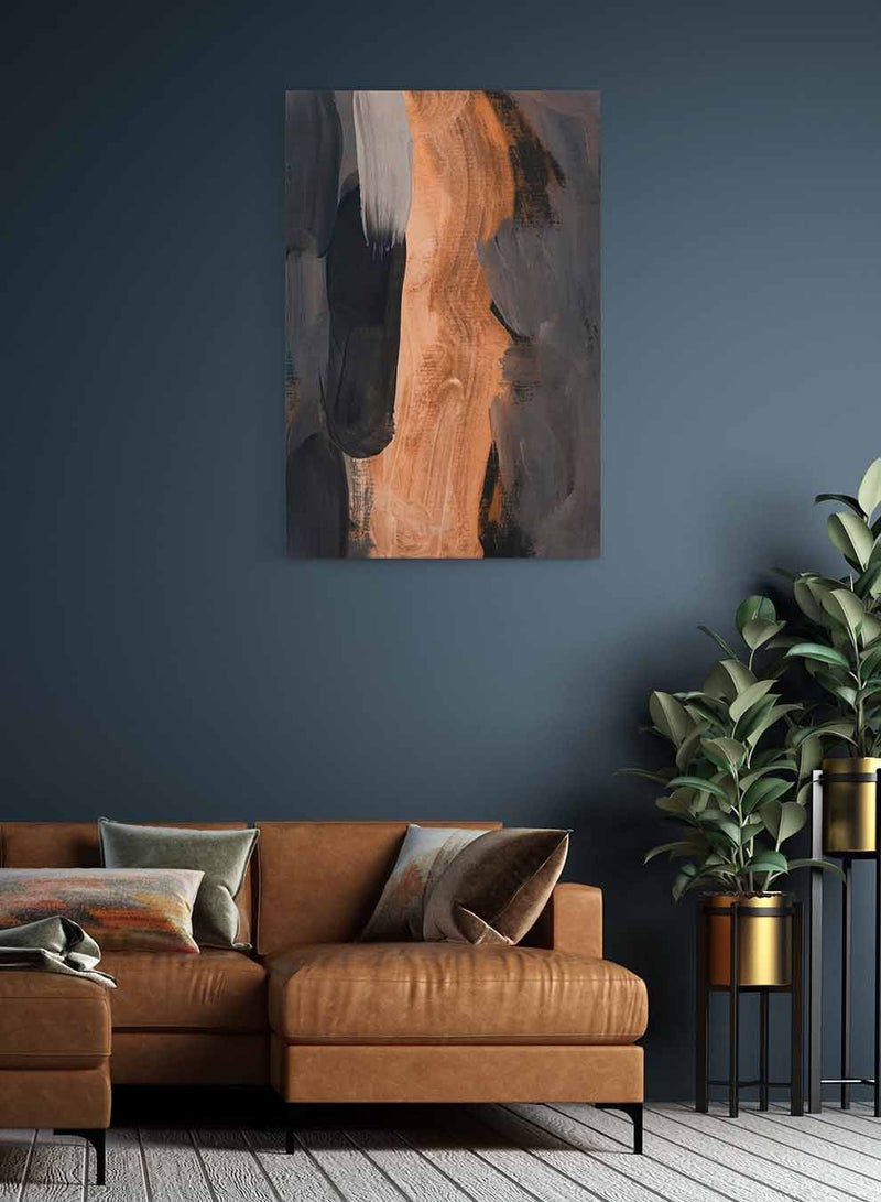 لوحة كانفاس على إطار خشبي، تصميم فن تجريدي، للمنزل، غرفة المعيشة، المكتب، الديكور - Image 3