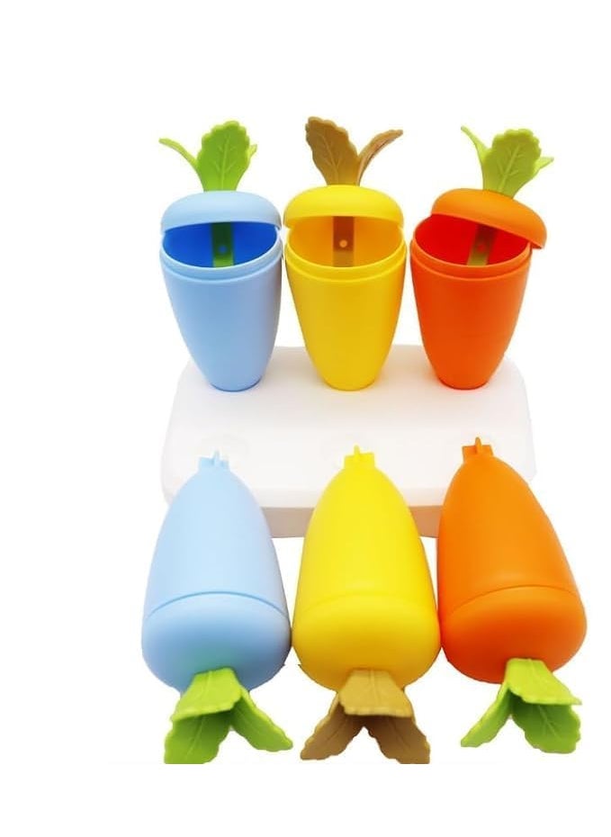 Skytail Skytail 6 Slot Reusable Ice Candy Maker Homemade PopsicleFrozen Kulfi Candy for Children Adults Popsicle Frozen Ice Cream Ice Pop Makers Ice Cream Tray Kulfi Candy Frozen Treats  - Image 5