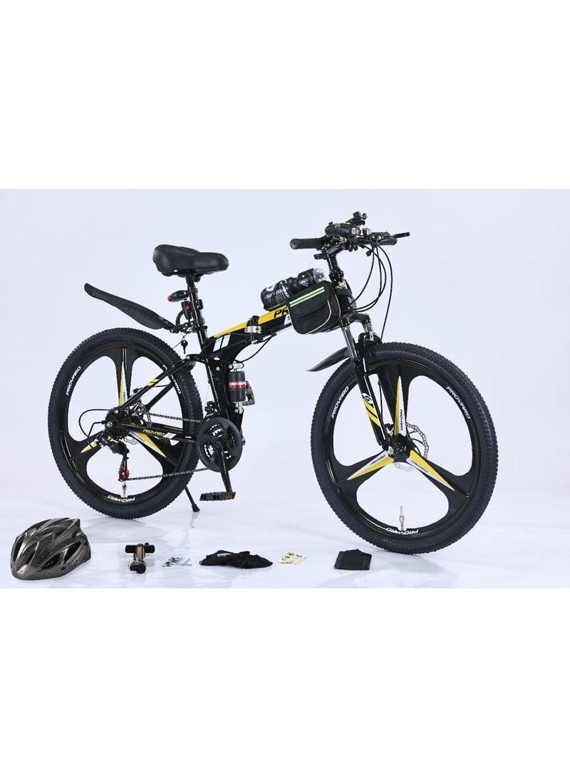 PROYARD Fixable Steel Bicycle Aluminum Hybrid Sports Bike. - Image 1
