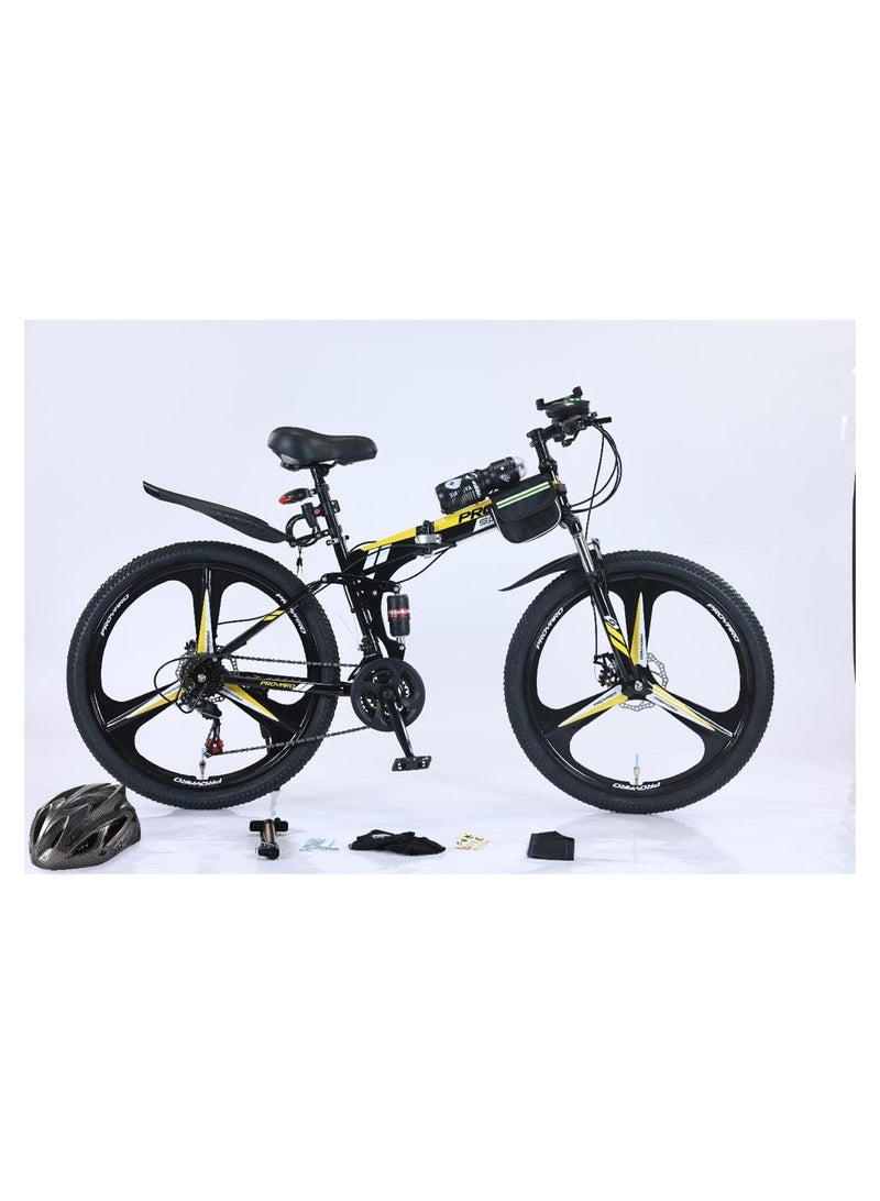 PROYARD Fixable Steel Bicycle Aluminum Hybrid Sports Bike. - Image 2