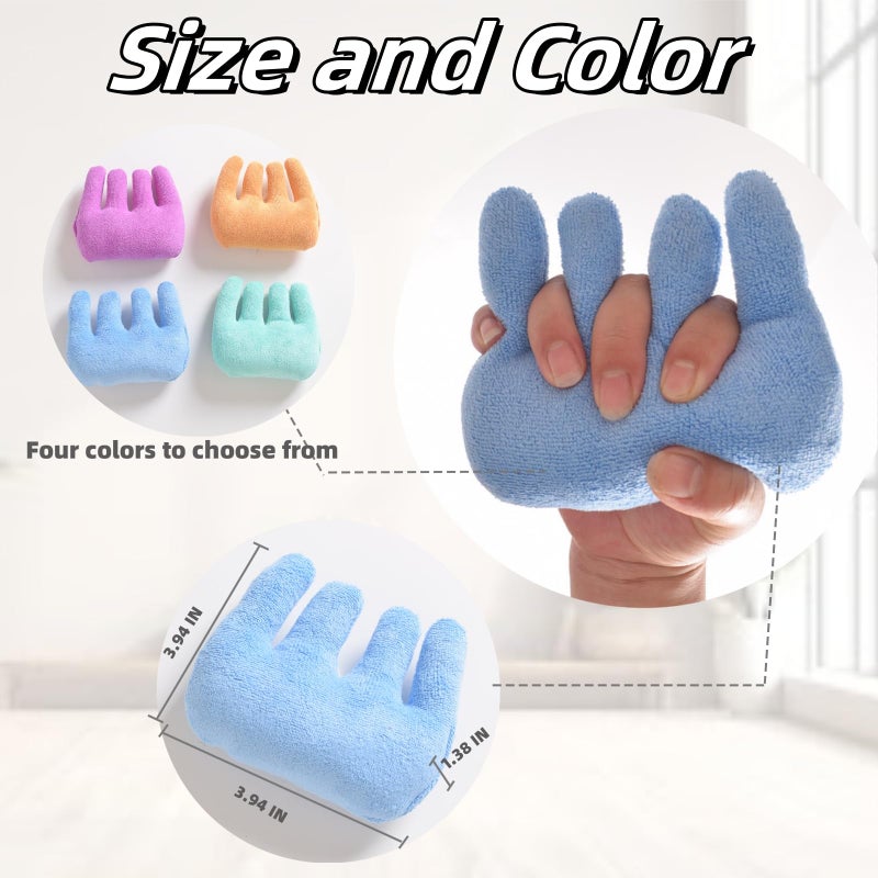 DEEYOTA Fingers Separation Pad,with an Elastic Palm Gripper,Used for Rehabilitation Treatment of Arthritis and Skin Damage - Image 5