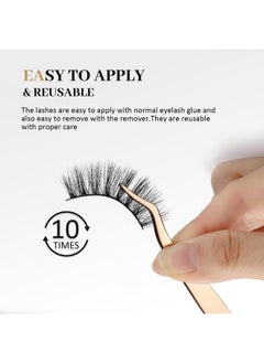 Natural Look False Eyelashes 5 Pairs Different Style Cat Eye Faux Mink Lashes Pack Fluffy Wispy Fake Lashes - pzsku/Z25196D89E7C527CDC301Z/45/_/1694502523/fbac9769-6af8-4d1a-a623-5e8590e9bcaf