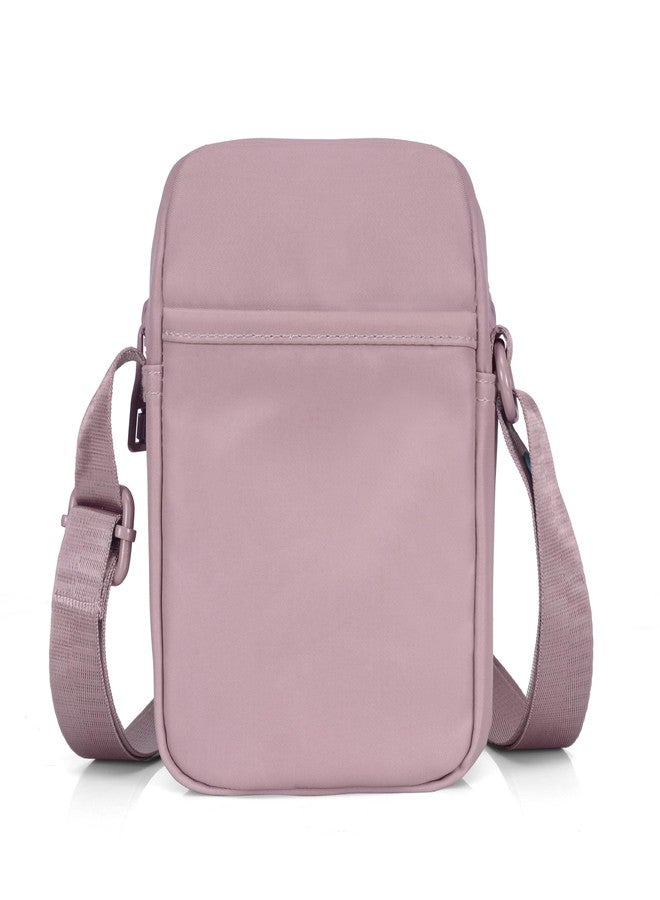حقيبة كتف صغيرة من ماركة BAG IN ENTERPRISE للنساء، حقيبة كتف صغيرة الحجم بحزام قابل للتعديل (وردي) - Image 2