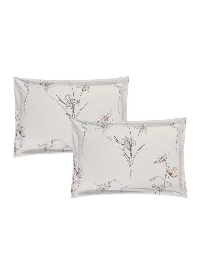 ليفور طقم لحاف من هورس  كلاسيك قطن فاخر 100٪ بنقشة الزهور 8قطع - Image 4