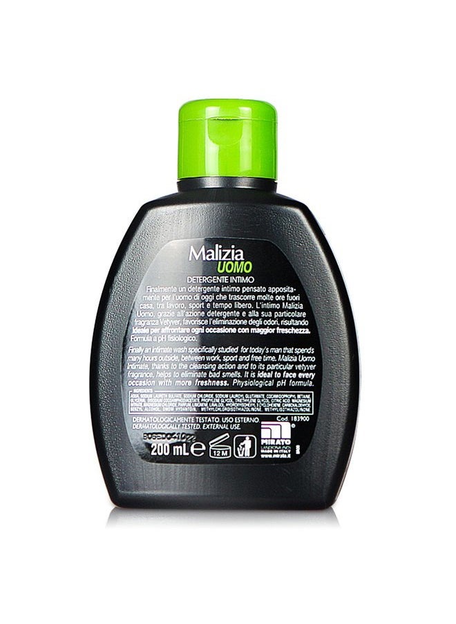 Malizia Uomo Intimate Wash The Scent Of Vetiver Man 200 ml by Malizia Uomo  - Image 2