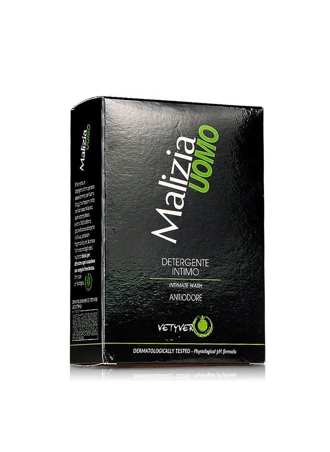 Malizia Uomo Intimate Wash The Scent Of Vetiver Man 200 ml by Malizia Uomo  - Image 3