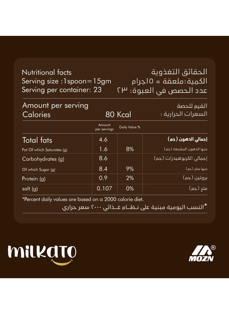 Milkato Hazelnut Spread Chocolate-350g  - Image 2