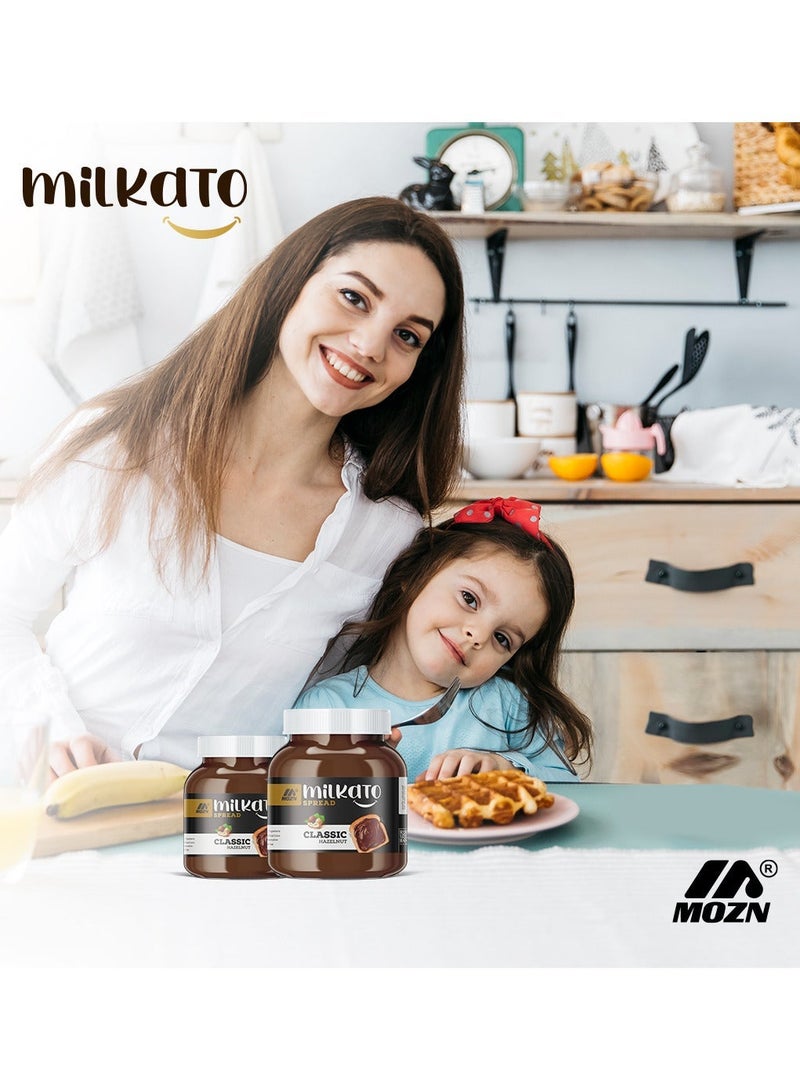 Milkato Hazelnut Spread Chocolate-350g - Image 3