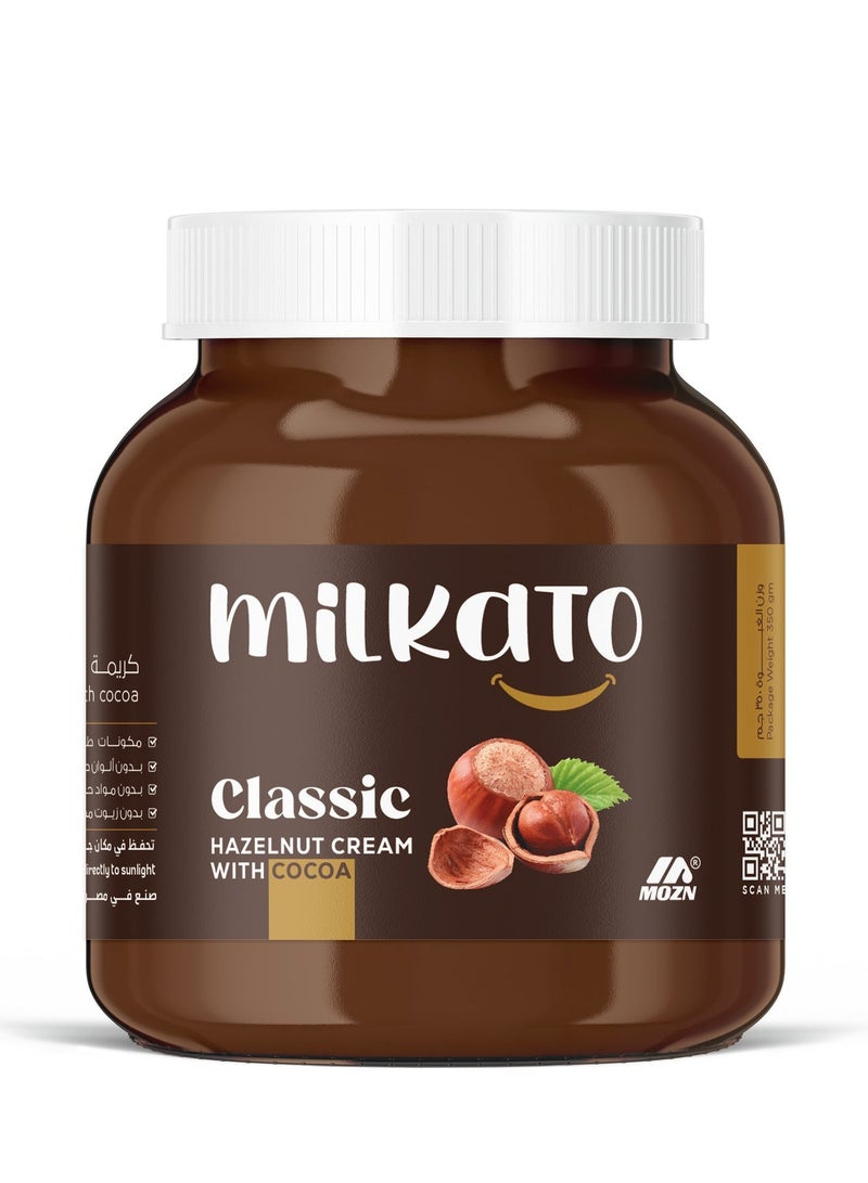 Milkato Hazelnut Spread Chocolate-350g - Image 1