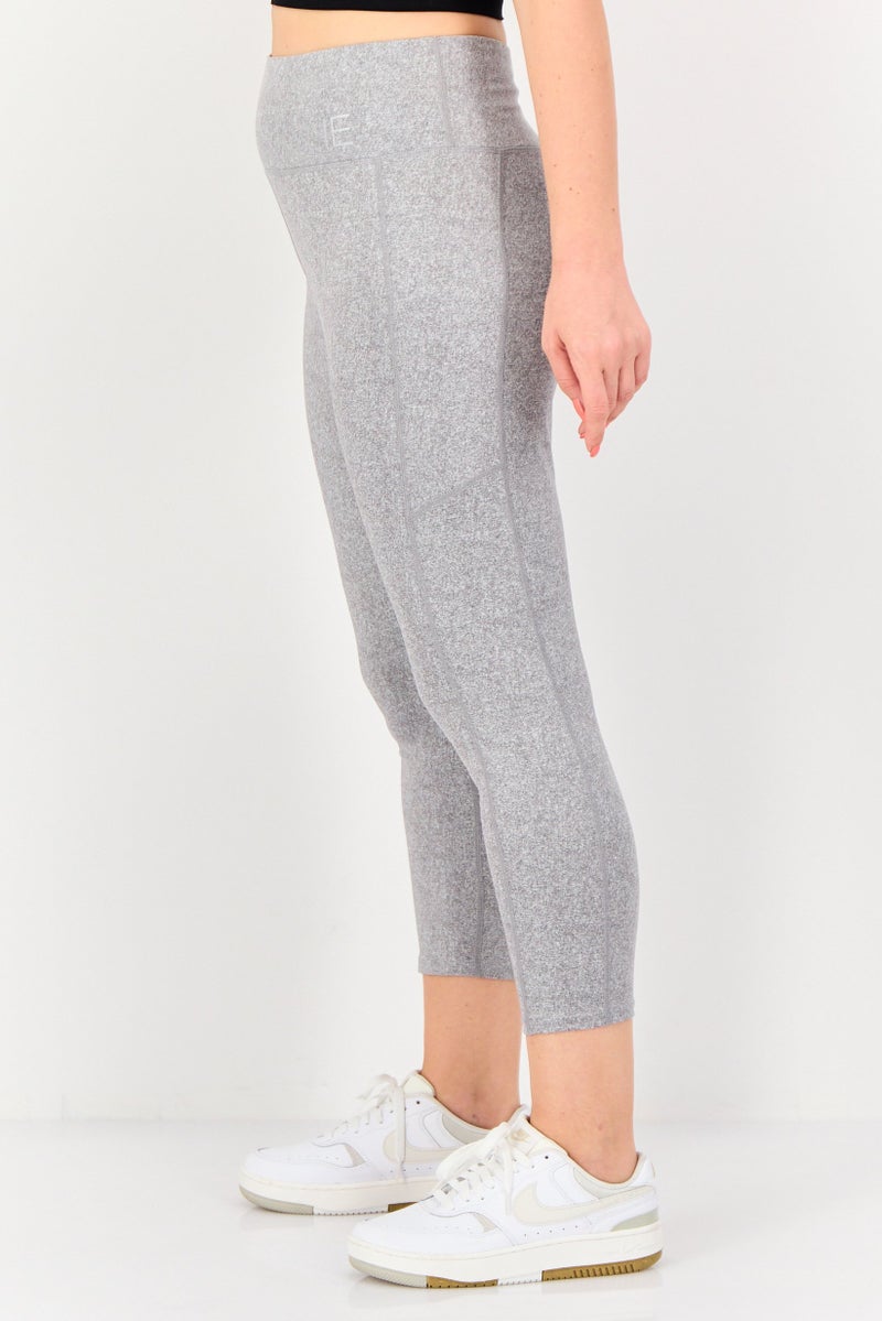 KENDALL + KYLIE Women Sportswear Fit Yoga Tights, Grey - Image 2
