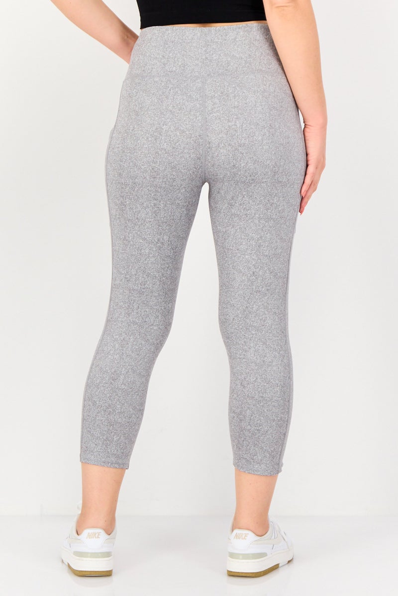 KENDALL + KYLIE Women Sportswear Fit Yoga Tights, Grey - Image 3