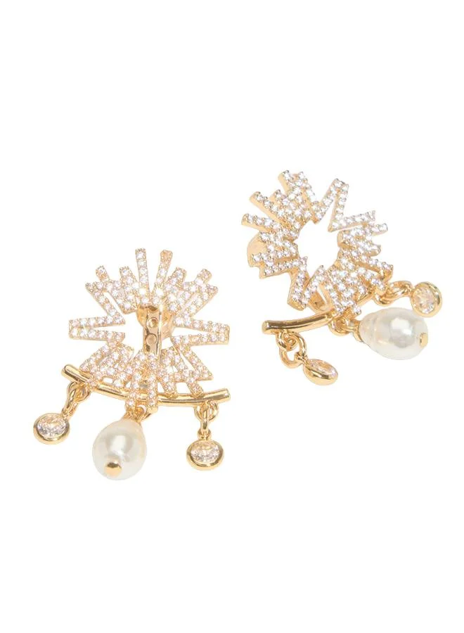 Zuhair Murad x Aldo Ladies White Earring
