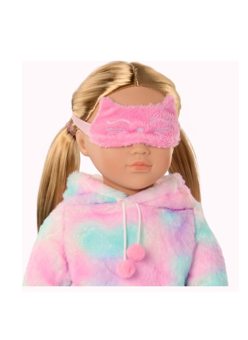 Our Generation Our Generation Mandy 18" Doll With Cat-Themed Pajama  - Image 3