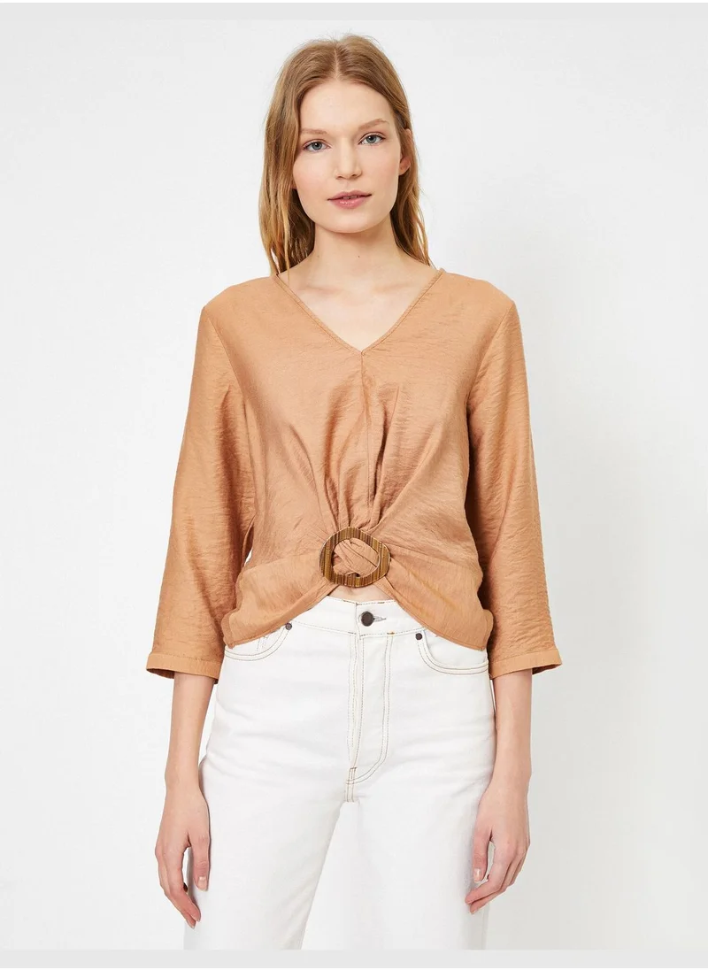 KOTON Drawstring Blouse
