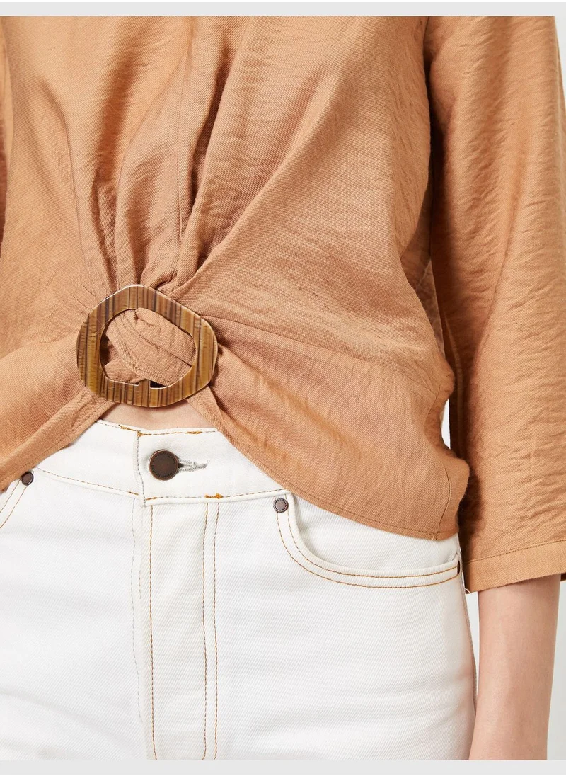 KOTON Drawstring Blouse