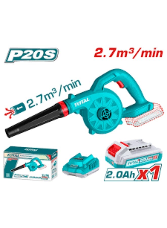 توتال بلاور حدائق بطارية 20 فولت شامل بطارية وشاحن - Image 1