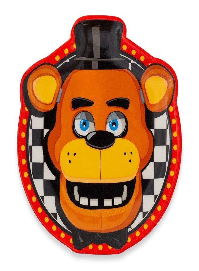 Silver Buffalo Five Nights At Freddy's Freddy Fazbear Ceramic Trinket Tray | Storage Dish Organizer for Jewelry, Accessories, Keys, and More - Image 1