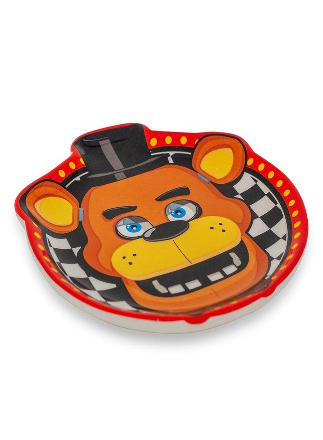 Silver Buffalo Five Nights At Freddy's Freddy Fazbear Ceramic Trinket Tray | Storage Dish Organizer for Jewelry, Accessories, Keys, and More - Image 3