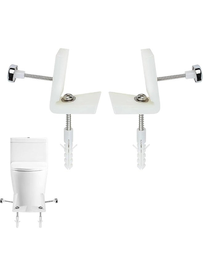 Biella Floor Toilet Pan Fixing Kit - L-Shaped Bolts, Repair Brackets And Screws For Secure Installation Of Toilets, Bidets, And Bathroom Fixtures - Image 4
