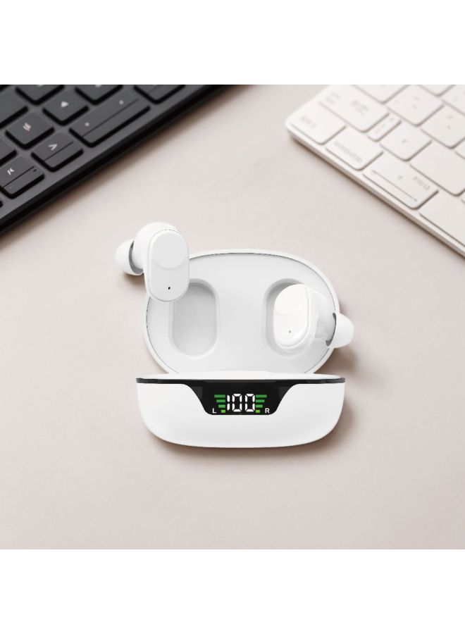 16-channel Digital Bluetooth Translation Headset Intelligent Noise Reduction Multi-mode Binaural Wearing In-ear Hearing Aids-Color:White  - Image 4