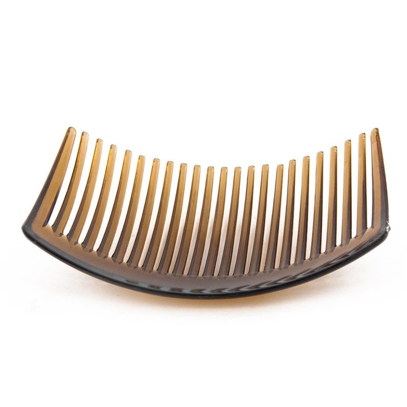 Yeshan 3.2" Plastic Hair Side Comb With Teeth Comb HairPin Clip for women,Brown (12pcs) - Image 4