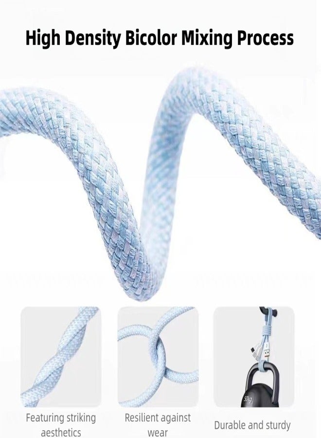 three in one 66W Fast Charging Cable, Compatible with Apple/Android/Type - C Devices, Universal Charger Cord - Image 4