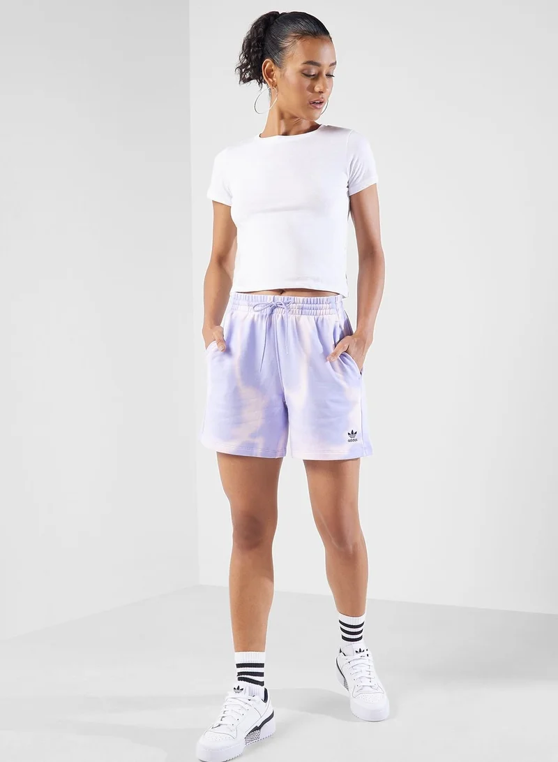 adidas شورتات أديداس مائية بنفسجي أوريجينالز نسائي