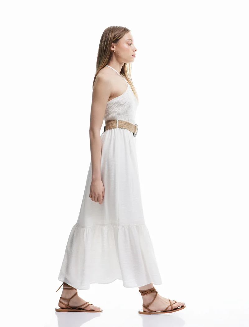 كوتون Halter Neck Dress