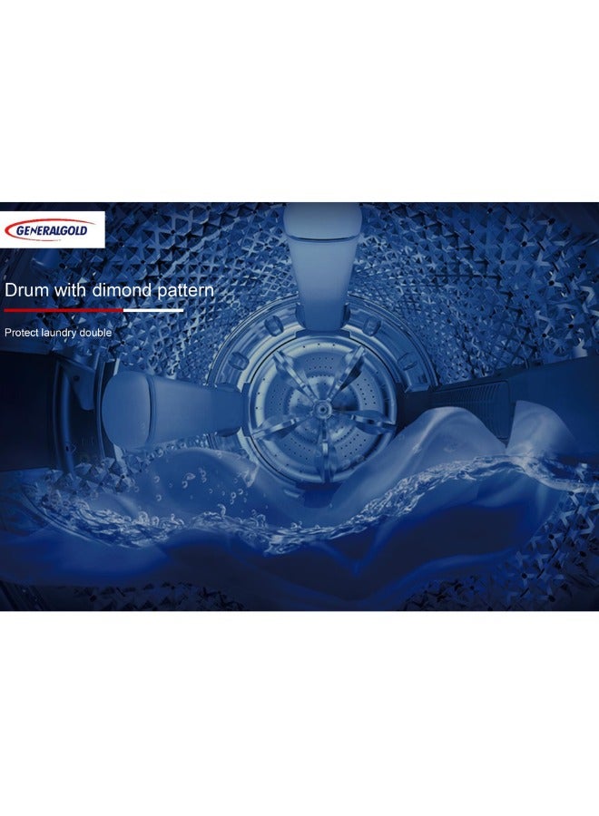 جينيرال جولد غسالة جنرال جولد XQ1000 تعبئة علوية، 10 كيلو، إينوكس - Image 4