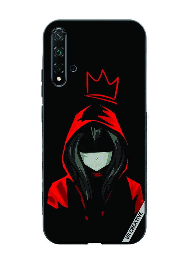VR CREATIVE Protective Case Cover For Huawei Nova 5T Hell Girl Design Multicolour - Image 1