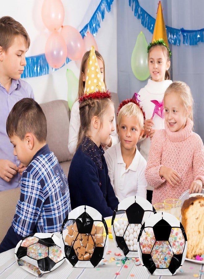 Resurhang 60 Pcs Soccer Party Treat Bags Candy Zipper Cute Soccer Food Goodie Gifts Bags Resealable Sport Themed Snack Candy Containers for Sport Birthday Baby Shower Supplies - Image 4