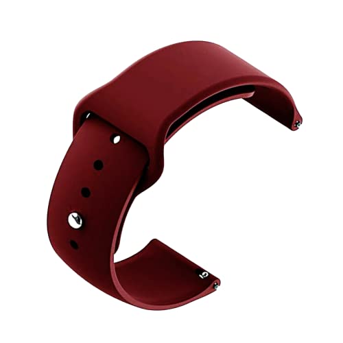 NOTYEX 22mm Silicone Strap Band Compatible With Redmi Watch 5 Active, ColorFit Pro 4/Pro 4 Max/Ultra/Ultra 2, Amazfit GTR 47mm/ GTR 2E, Boat Xtend Pro, Galaxy Watch 3 45mm, Realme S/S Pro Smartwatch, (Pack of 3) - Image 5