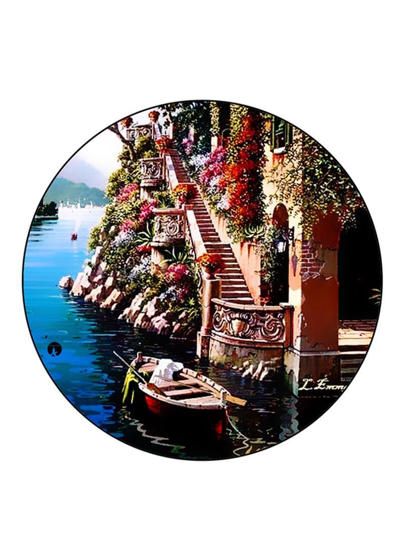 Nature Printed Mouse Pad Multicolour