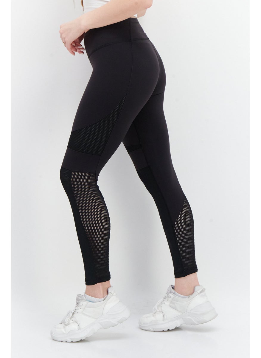 Reebok Women Sportswear Fit Training Lux 20 Tight, Black  - Image 4