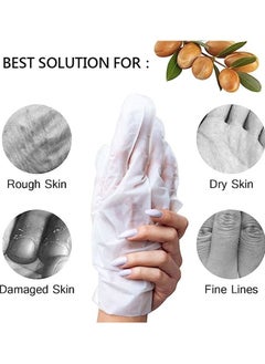 Mond'sub Argan Oil Hand Mask, Hydrating Hands Mask, Deep Conditioning Mask  - Image 4