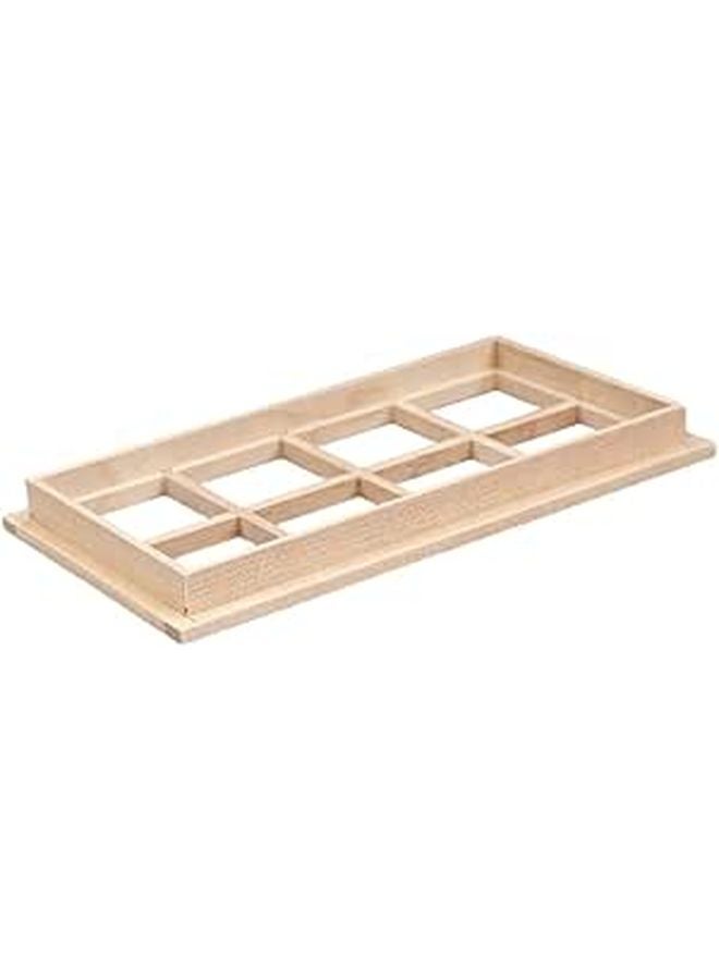 نافذة دمية مصغرة غير مطلية زخرفة لتصميم حديقة DIY - Image 1