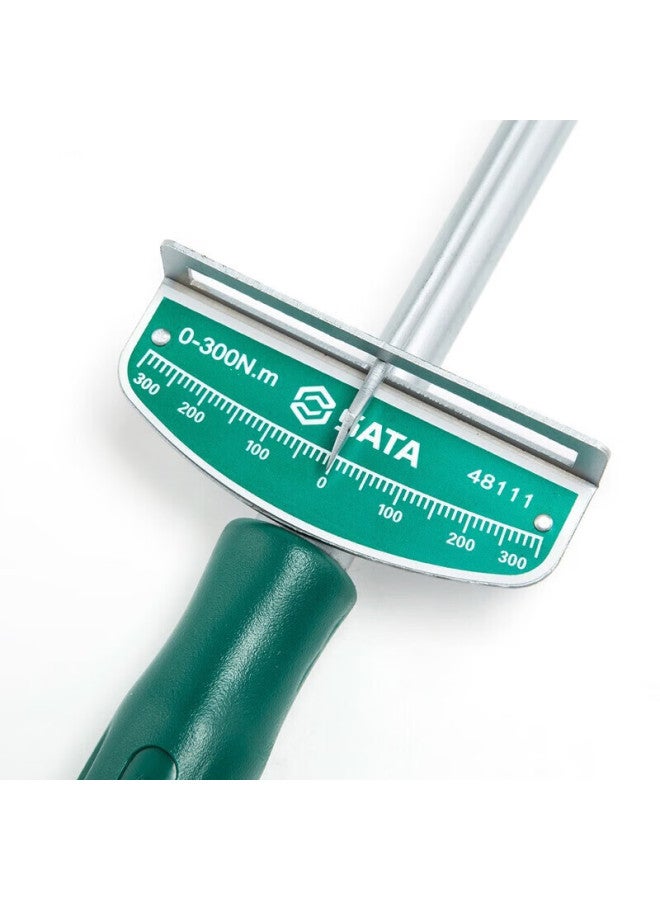 Sata Cr-v Durable Torque Wrench Pointer Type Kilogram Wrench Tool 0-300n.m 48111 - Image 3