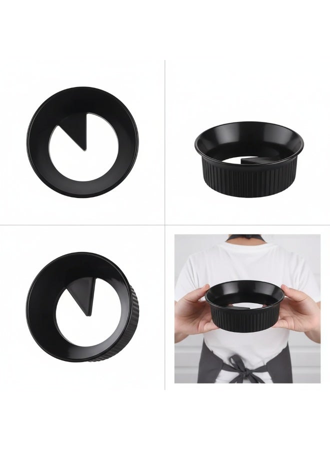 Y&D Coffee Mocha Pot Powder Fly-proof Powder Filling Powder Cloth Powder Coffee Black Appliance - Image 1