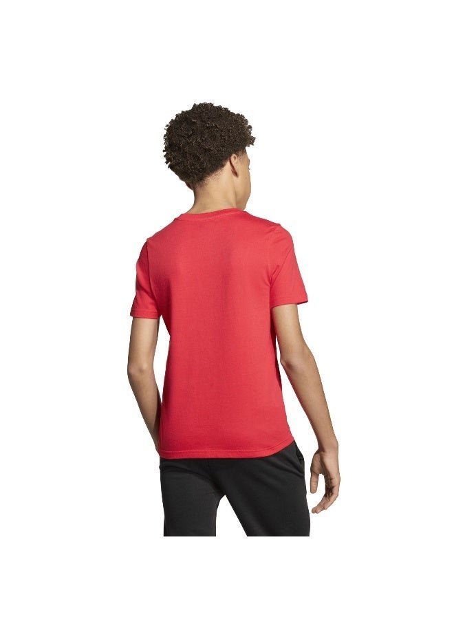 Adidas J Food T Red Graphic Tee (Short Sleeve) T-Shirts For Kids - Image 3