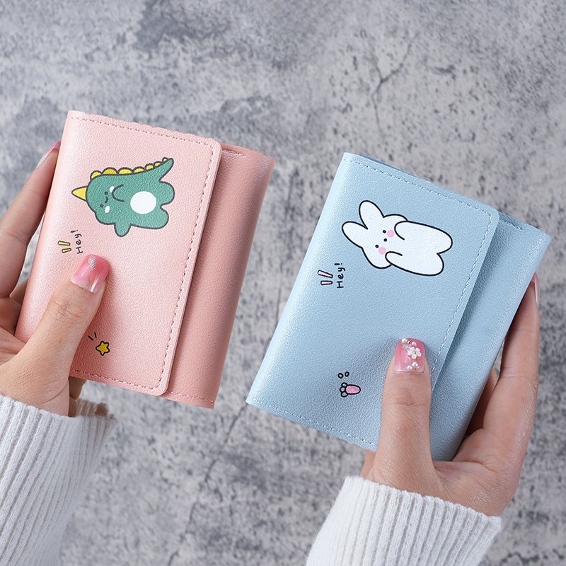 Multifunctional Solid Color PU Leather Wallet, RFID Blocking Design Portable Daily Storage Purse for Cards Cash Coin Business Use - Image 1