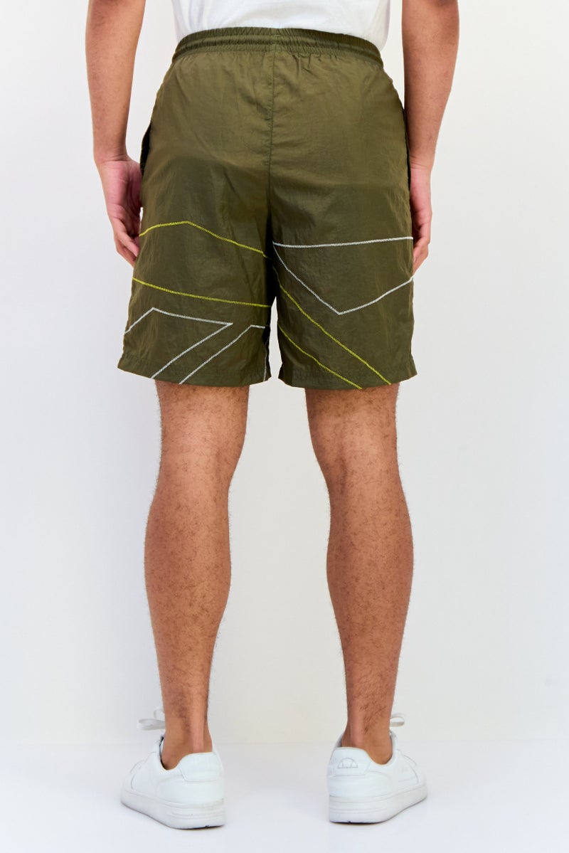 Reebok Men Sportswear Fit Training Shorts, Olive - Image 2
