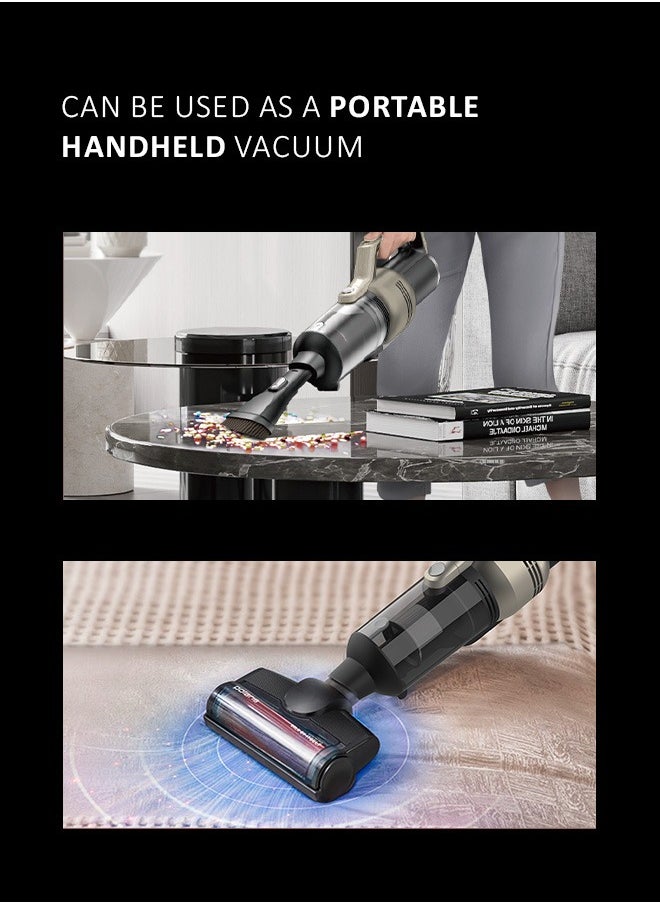 Polaris - Cordless upright wet & Dry vacuum cleaner , 400W, 135 aW, up to 60 minutes of runtime without recharging,  Floor pre-wetting function Walk by Itself Technology - Image 1