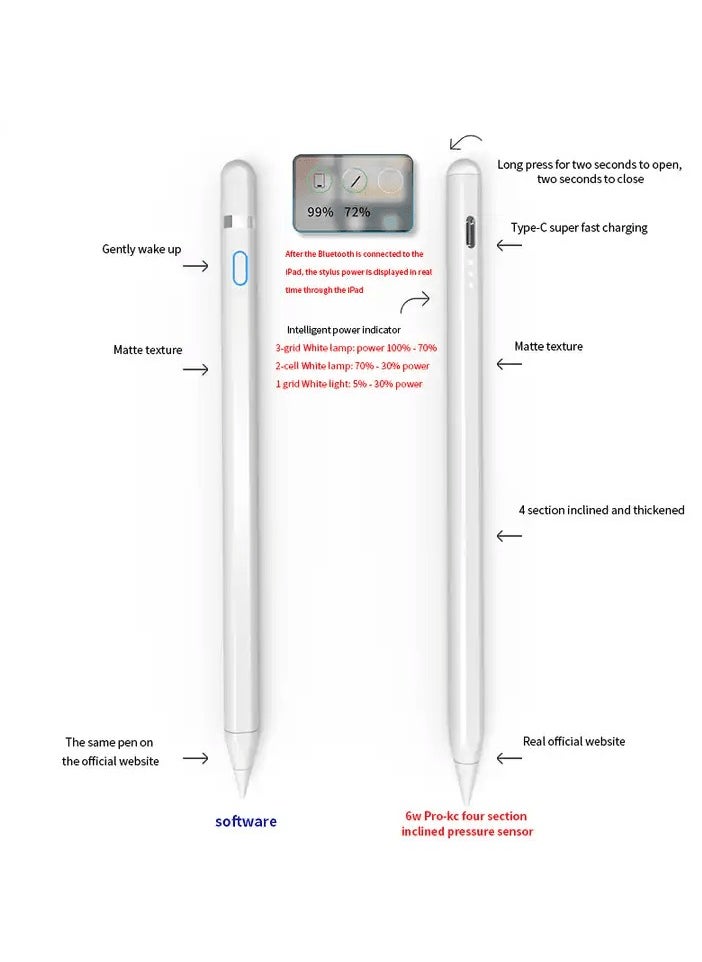 CROIRE - CROIRE CSTP3 Stylus Pen Compatible with iPad - Image 1
