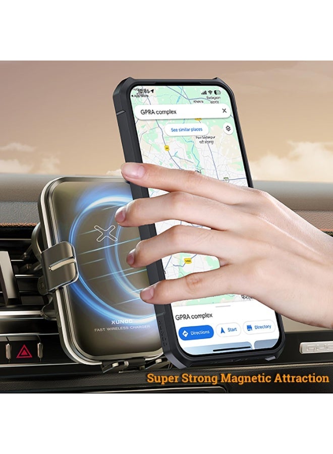 إكسوند غطاء لهاتف Xiaomi 17 Ultra، تصميم حماية عدسة الكاميرا، متوافق مع الغطاء الخلفي المغناطيسي MagSafe، مادة ممتصة للصدمات من TPU + لوحة خلفية PC، غطاء نصف شفاف مطفي مضاد لبصمات الأصابع - Image 5